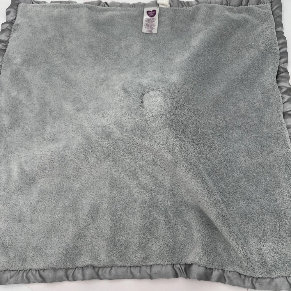 Parents Choice Large Gray Elephant Baby Lovey Clouds Security Blanket Walmart